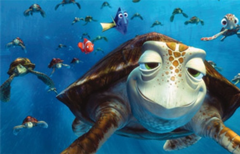 Une scène du film Finding Nemo