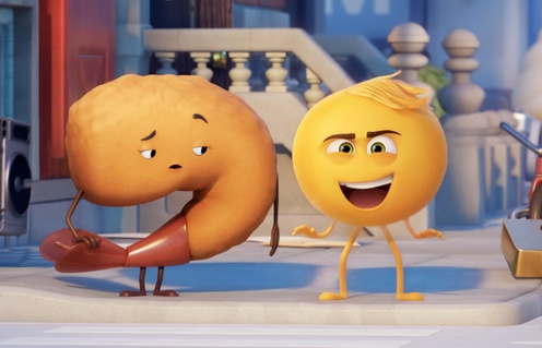 Une scène du film The Emoji Movie
