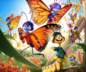 Affiche du film La légende du papillon