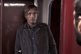 Une scène du film The 15:17 to Paris