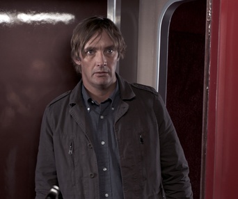 Une scène du film The 15:17 to Paris