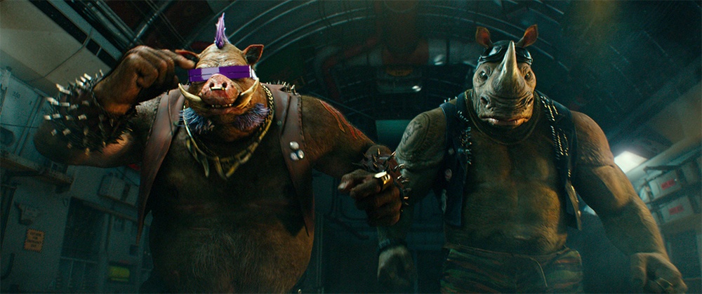 Une scène du film Teenage Mutant Ninja Turtles: Out of the Shadows