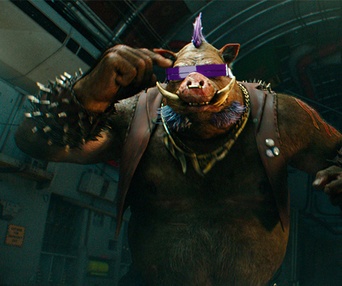 Une scène du film Teenage Mutant Ninja Turtles: Out of the Shadows
