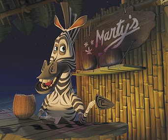 Scène du film Madagascar