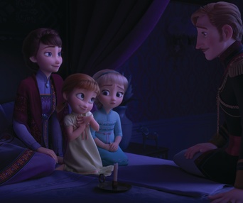 Une scène du film Frozen 2