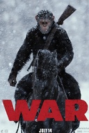 Affiche du film La guerre de la planète des singes