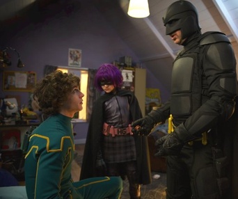 Une scène du film Kick-Ass