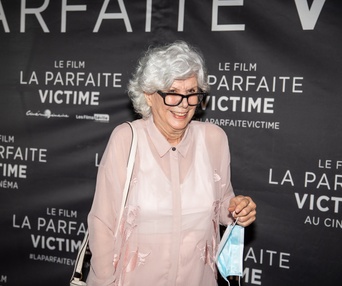 Tapis rouge de la première du documentaire La parfaite victime
