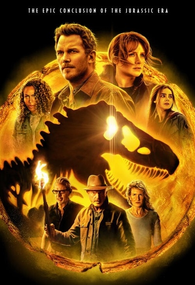 Affiche du film Jurassic World: Dominion