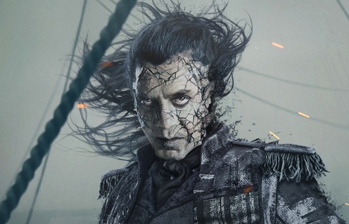Une affiche du film Pirates of the Caribbean: DeadMen Tell No Tales