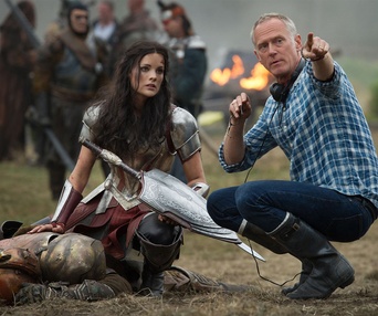 Sur le plateau du film Thor: The Dark World