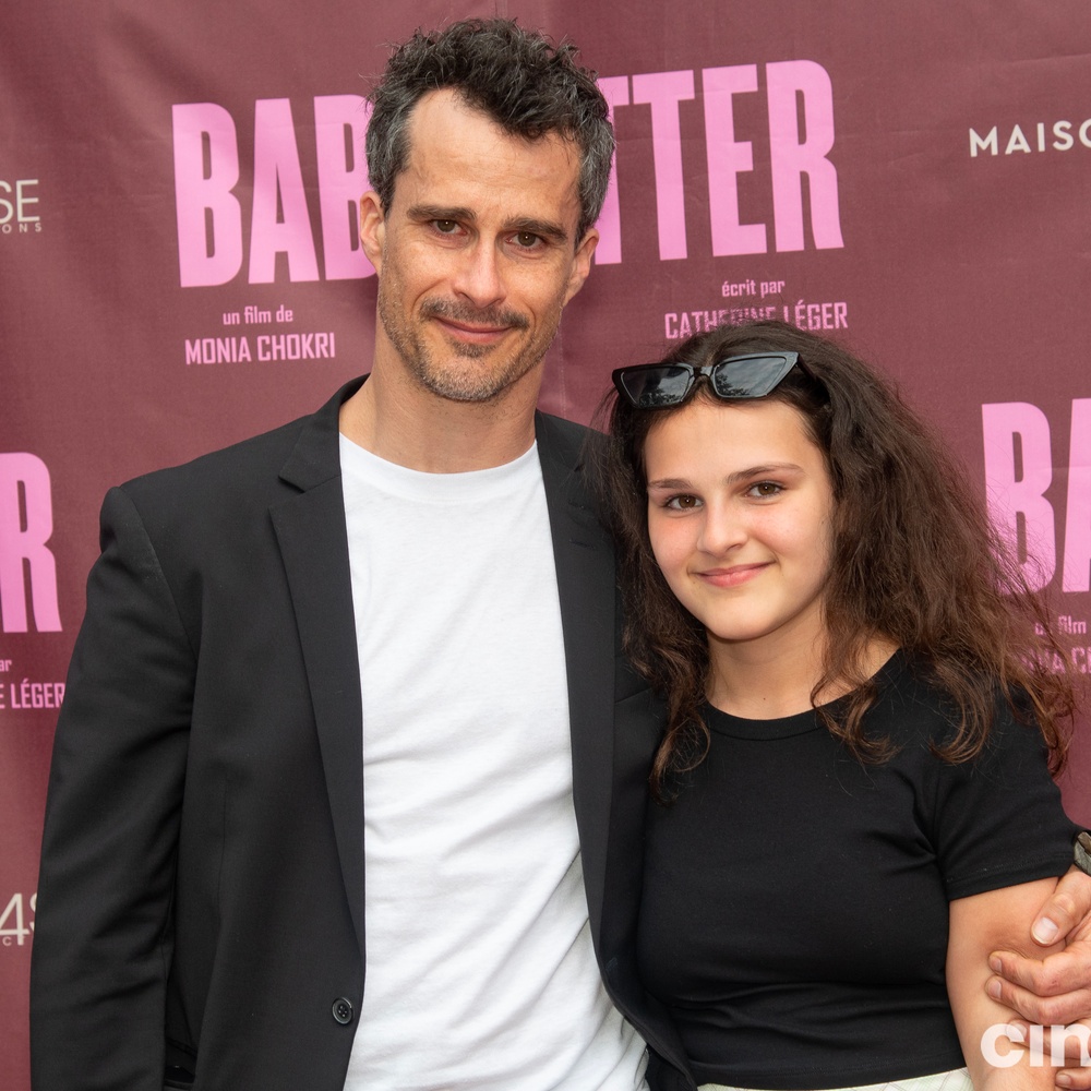 Sur le tapis rouge du film Babysitter