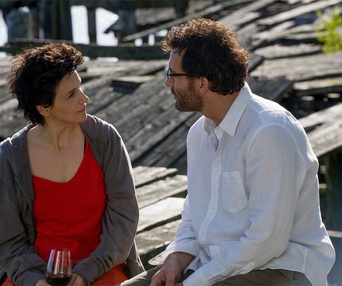 Une scène du film Words and Pictures
