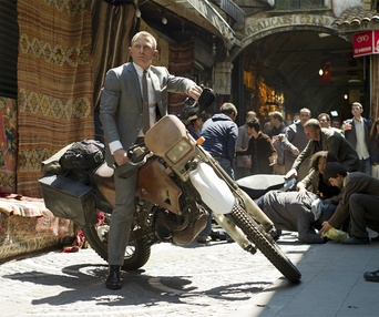 Une scène du film Skyfall