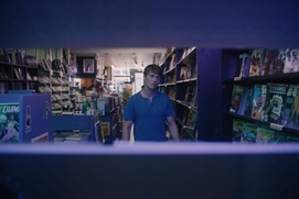 Une scène du film Glass