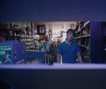 Une scène du film Glass