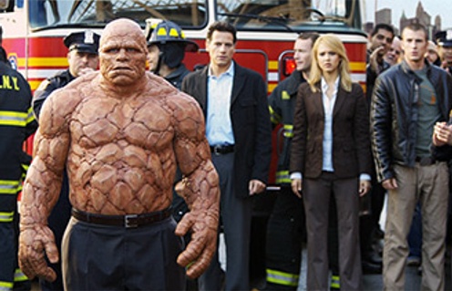 Une scène du film Fantastic Four