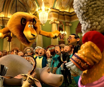 Une scène du film Madagascar 3: Europe's Most Wanted