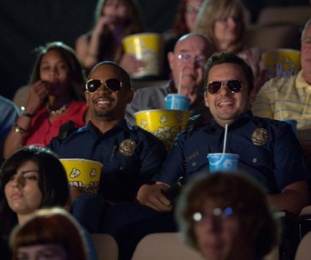 Une scène du film Let's Be Cops