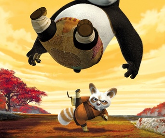 Scène du film Kung Fu Panda