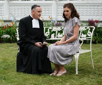 Une scène du film Les fleurs oubliées