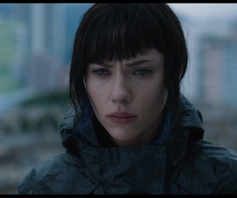Une scène du film Ghost in the Shell
