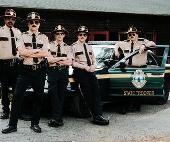 Une scène du film Super Troopers 2