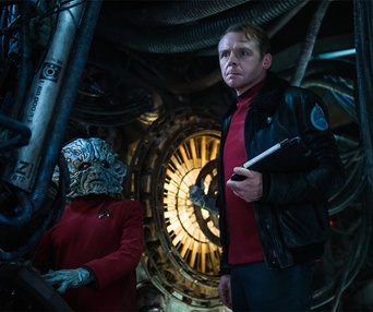 Une scène du film Star Trek Beyond