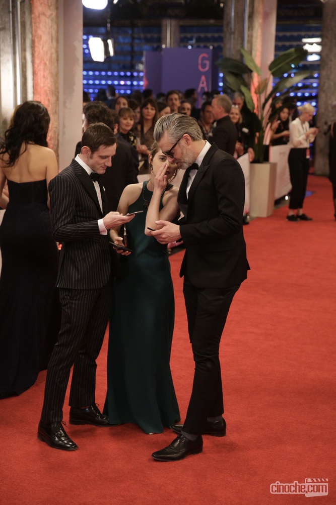 Sur le tapis rouge de Gala du cinéma Québécois