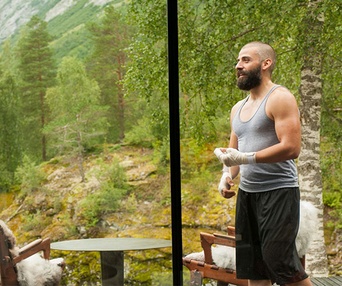 Une scène du film Ex Machina