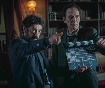 Une scène du film Close Your Eyes