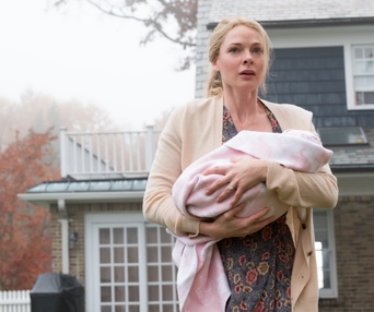 Une scène du film The Girl on the Train