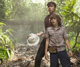 Une scène du film Jurassic World