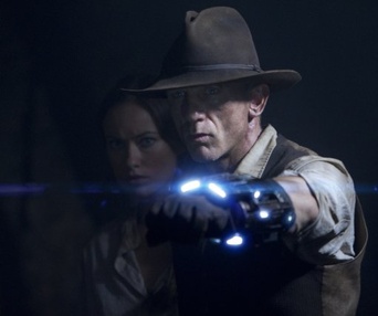 Une scène du film Cowboys & Aliens