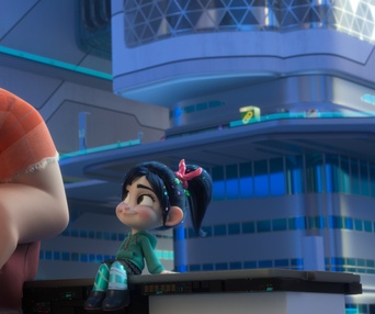 Une scène du film Ralph Breaks the Internet