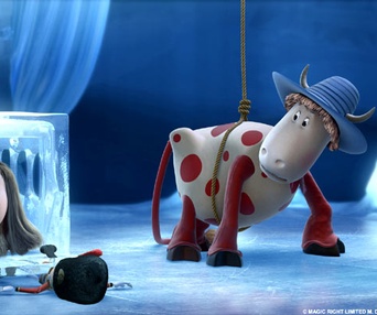 Scène du film Pollux : le manège enchanté