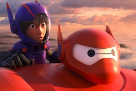 Une scène du film Big Hero 6