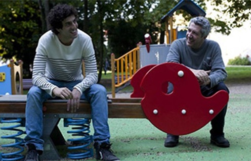 Alain Chabat et Max Boublil dans Les gamins