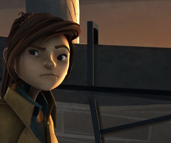 Une scène du film Nelly et Simon : Mission Yéti