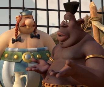 Une scène du film Astérix: Le domaine des Dieux