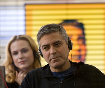 Sur le plateau du film The Ides of March
