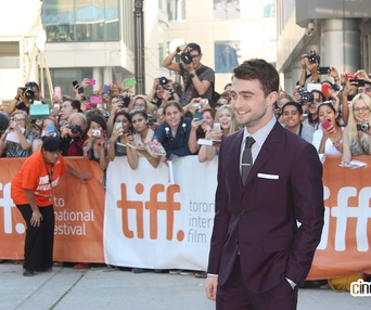 Sur le tapis rouge du film Kill Your Darlings