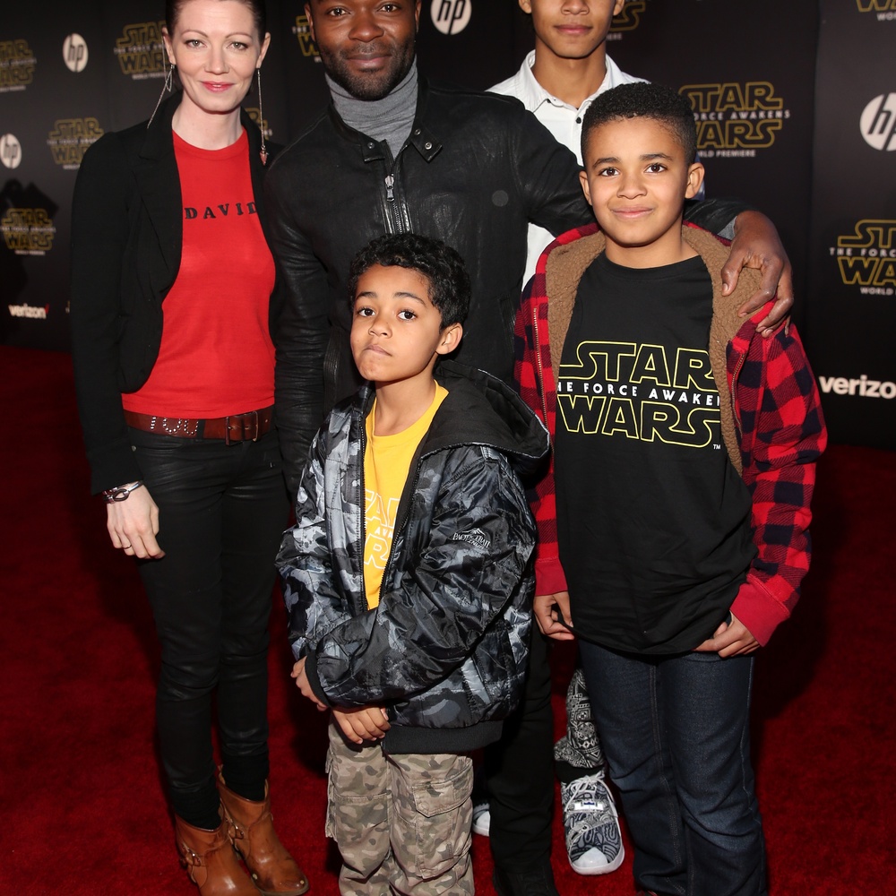 Sur le tapis rouge de Star Wars: The Force Awakens
