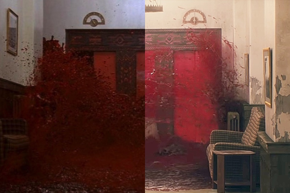 Une scène du film The Shining versus une scène du film Doctor Sleep