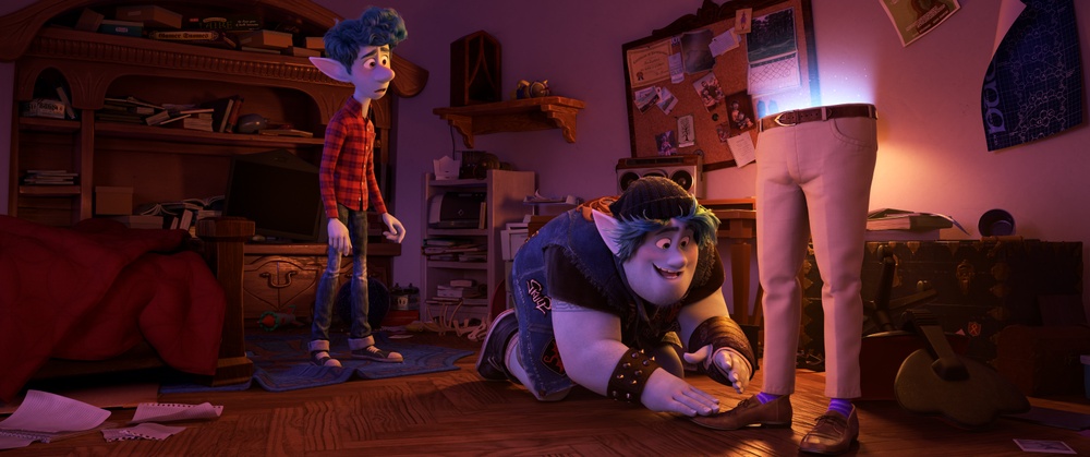 Une scène du film Onward