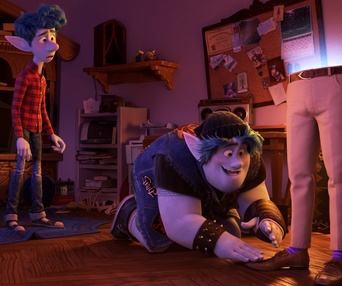 Une scène du film Onward