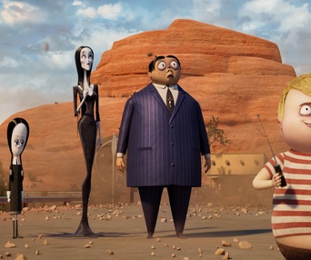 Une scène du film The Addams Family 2