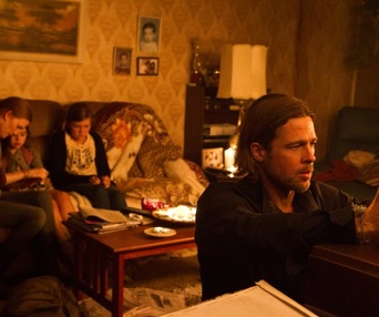 Une scène du film World War Z