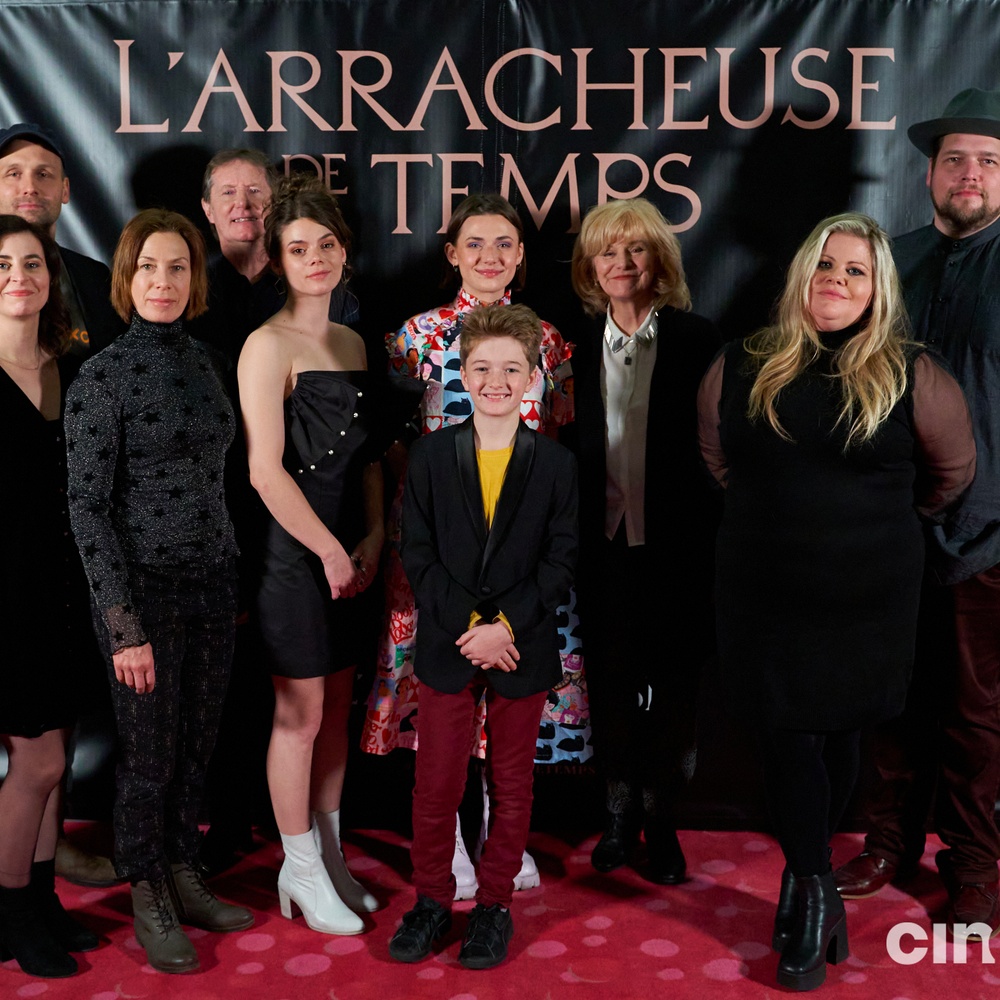 Sur le plateau du film L'arracheuse de temps