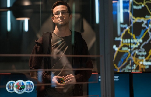 Une scène du film Snowden